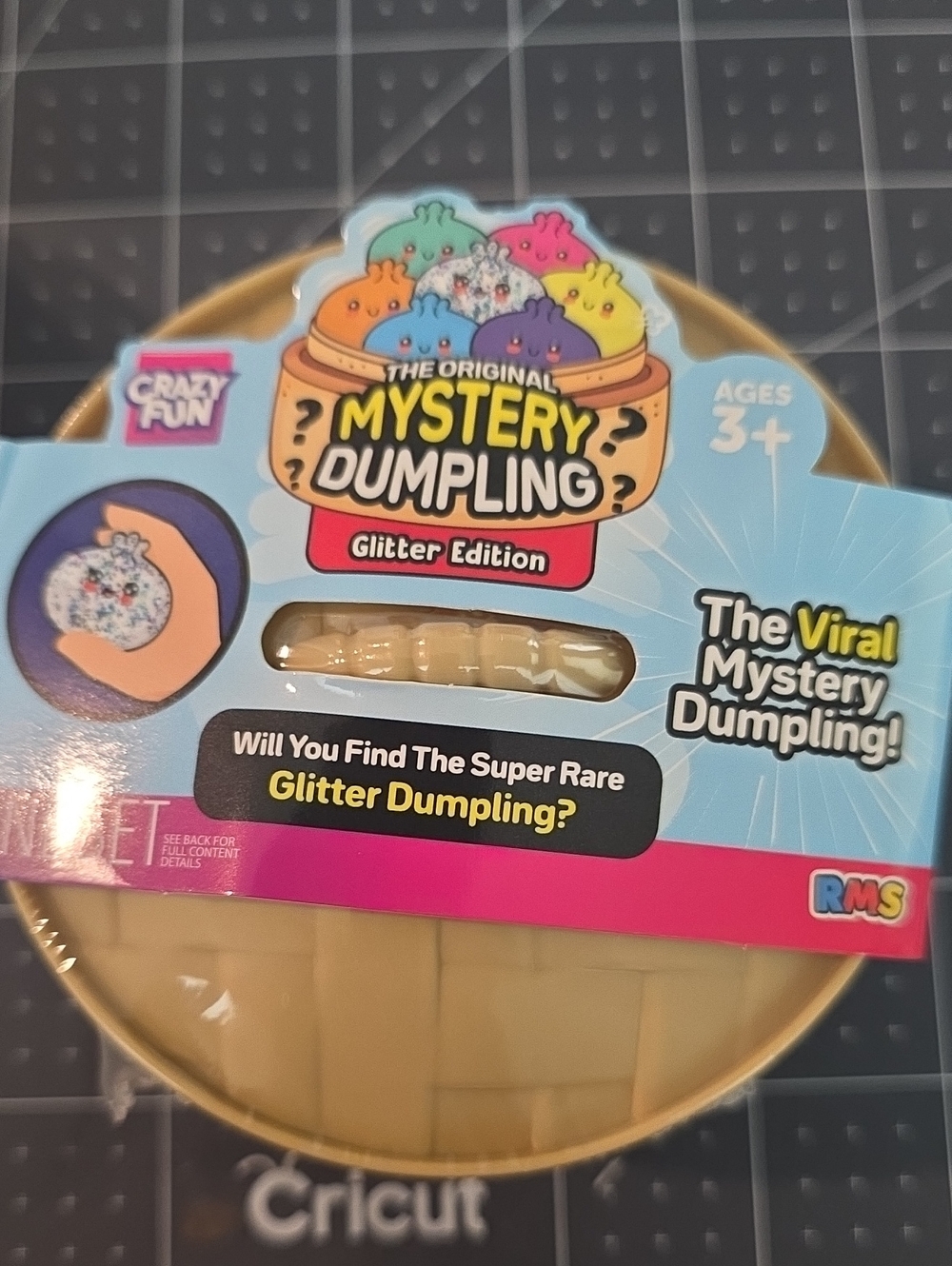The Original Mystery Dumpling Glitter Edition Toy - Yellow Main Color